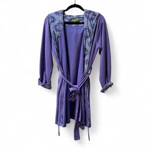 Vera Bradley Purple and Blue Robe